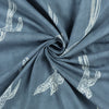 Birds Print Hand Block Cotton Fabric - 1stFabric