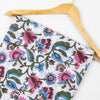 Hand Block Flower Printed Cotton Fabric