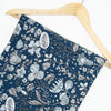 indigo blue cottonprint fabric