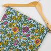 Hand Block Beautiful Flower Print Soft Voile Cotton Fabric