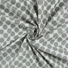 Soft Polka Dot Grey Cotton Print Fabric - 1st fabric