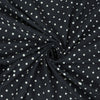 black cotton fabric