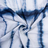 Blue Tie Dye Cotton Fabric - 1stFabric