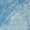 Blue Textured Print Hand Block Cotton Fabric - 1stFabric