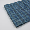 Hand Block Dabu Blue Stripes Printed 100% Cotton fabric 1st fabric