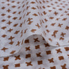 Yellow Star Printed Cotton1st fabric