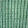 Soft Cotton Green fabric Hand Block Stipes Printed