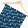indigo-blue cotton-print fabric summar dress fabric