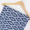 Ikat Print Indigo Blue Cotton Fabric - 1stFabric