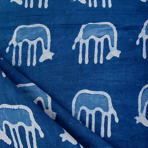 indigo blue fabric