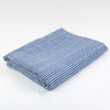 Stripe Print Indigo Blue Cotton Fabric - 1stFabric
