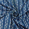 Indigo Blue Beautiful Handmade Cotton Fabric - 1st Fabric