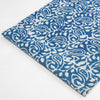 Paisley Print Handmade Indigo Blue Cotton Fabric