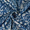 Print Handmade Indigo Blue Cotton Fabric