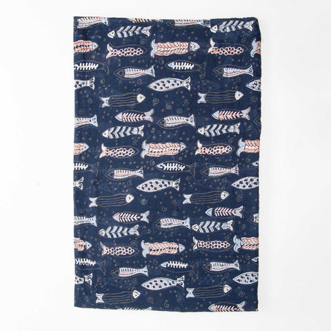 Indigo Blue Cotton Fabric 1st fabric