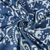 Blue Paisley Print Cotton print fabric