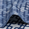 indigo blue cotton print fabric 1st fabric