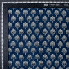 hand block blue print fabric