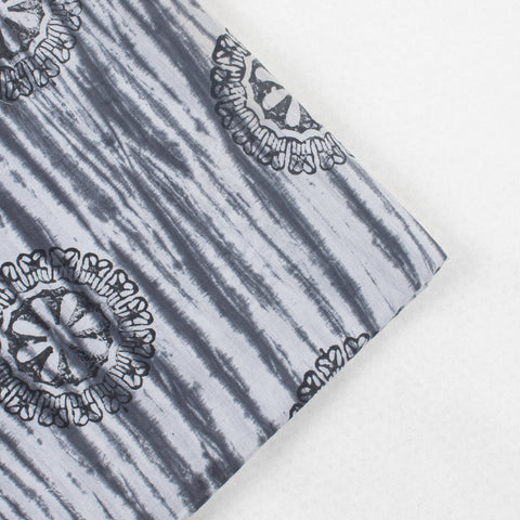 1 Yard Tie Dye Natural Grey Color Cotton Fabric