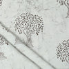 Tree Print Hand Block Cotton Fabric - 1stFabric