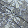 Hand Block Grey Kashish Print Cotton Soft Fabric