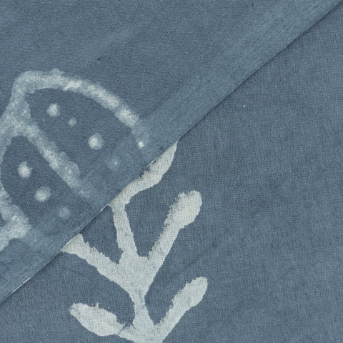Kashish grey print cotton fabric