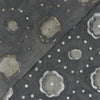 Polka Dot Grey Mud Resist Print Cotton Fabric - 1st fabric
