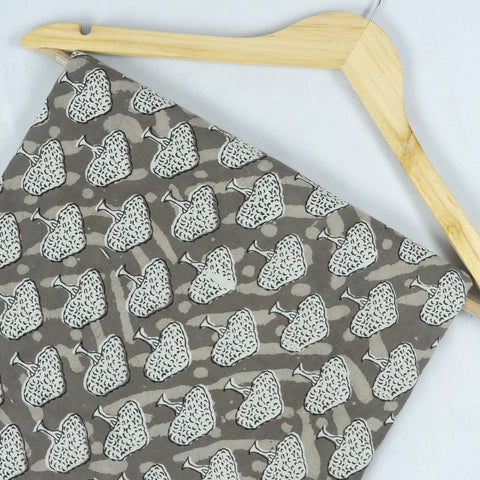 Trees Printed Jaipuri Handmade Natural Cotton Fabric