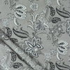 Grey Kashish Print Natural Cotton Fabric 1st Fabric