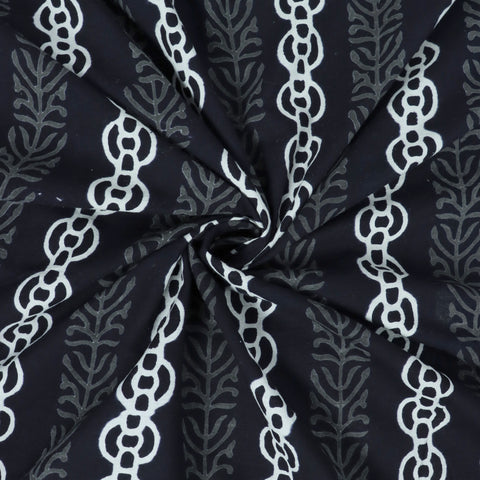 black cotton fabric