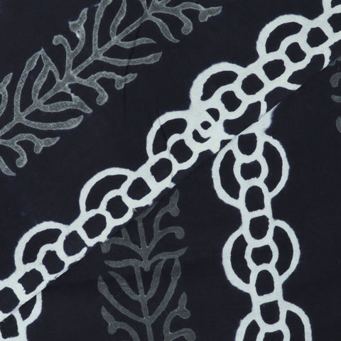 grey print cotton fabric