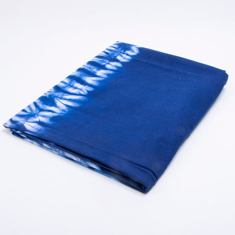 Blue Tie Dye Print Cotton Fabric - 1stFabric