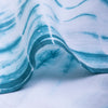 Blue Tie Dye Cotton Print Fabric - 1stFabric