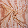 Brown Tie Dye Cotton Print Fabric - 1stFabric