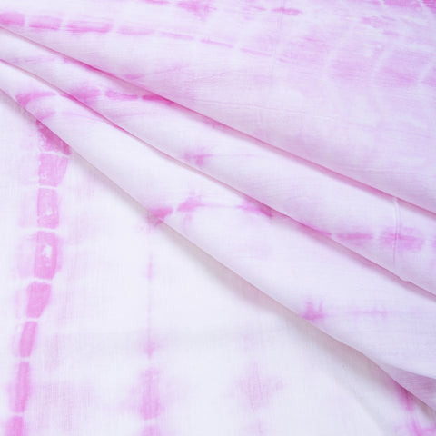 Pink Tie Dye Cotton Print Fabric - 1stFabric