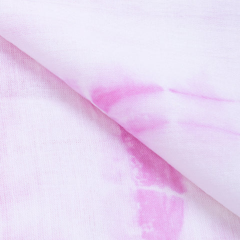 Pink Tie Dye Cotton Print Fabric - 1stFabric
