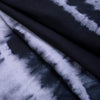 Black Tie Dye Cotton Print Fabric - 1stFabric
