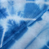Blue Tie Dye Cotton Fabric - 1stFabric