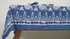  Floral Block Print Floral Indian Hand Block Printed blue print fabric
